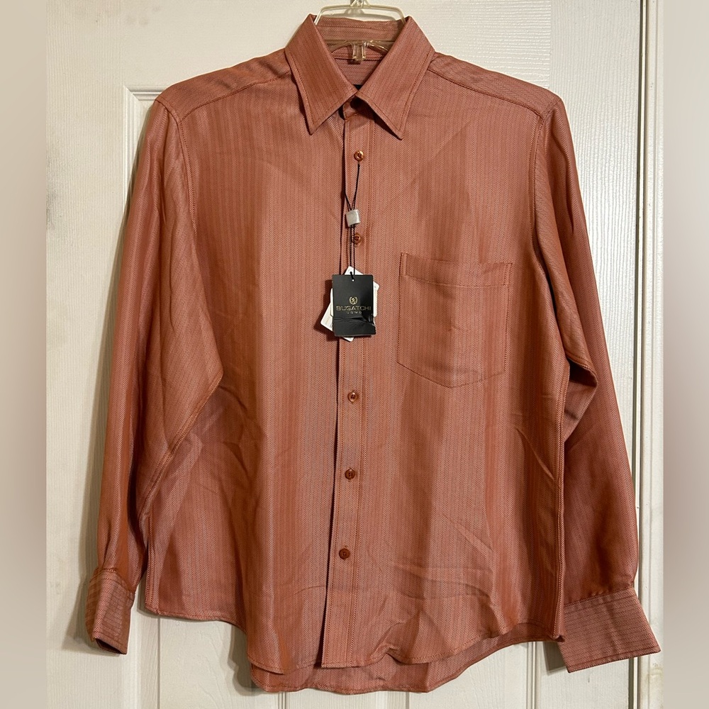 Bugatchi Dress Shirt Size Small